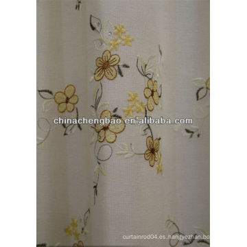 Hermosa cortina de bordado / cortina jacquard